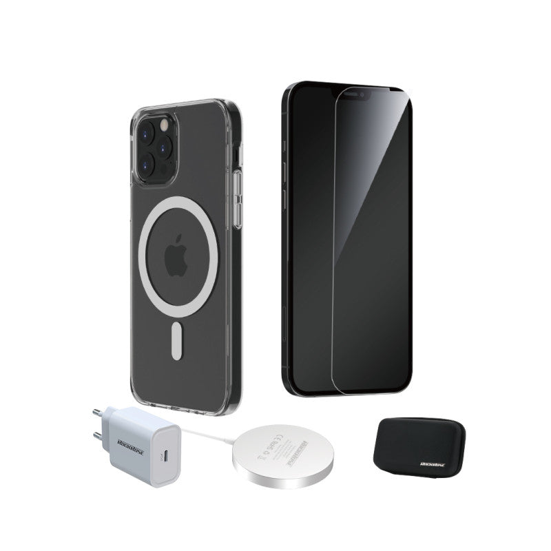 RockRose iPhone 13 Pro Max Protection & Charging Bundle