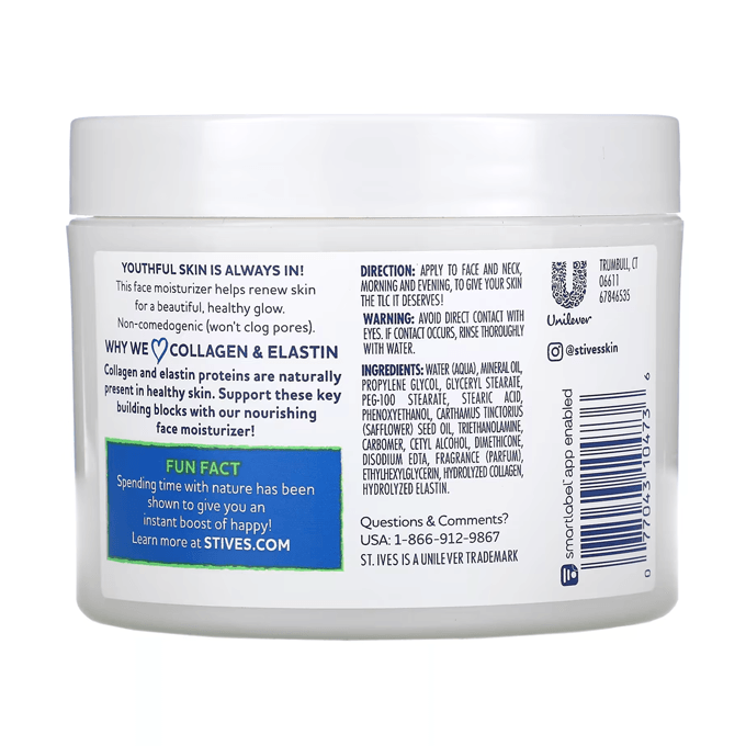 St. Ives Renewing Collagen & Elastin Moisturizer - 283g