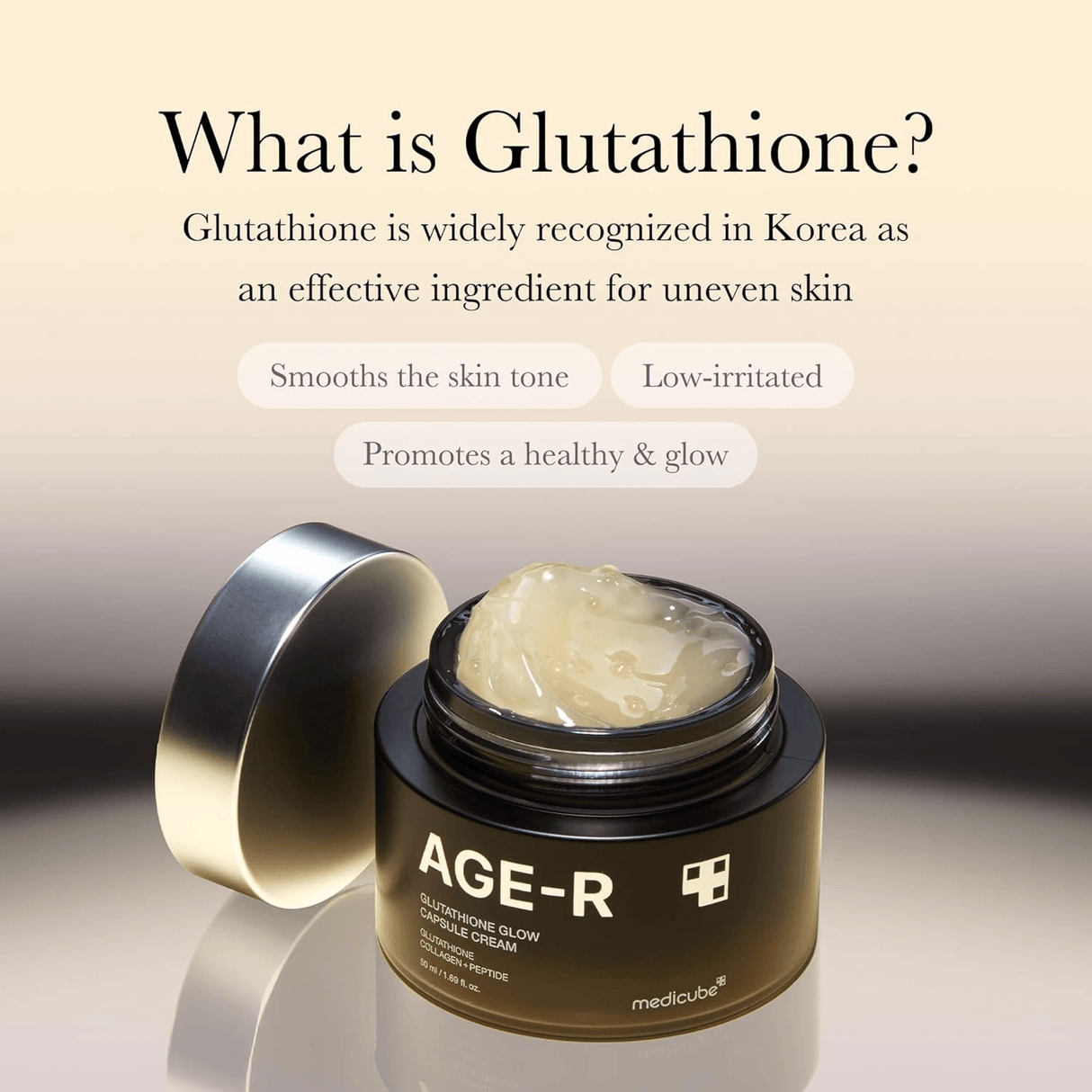 Medicube Glutathione Glow Capsule Cream - 50Ml