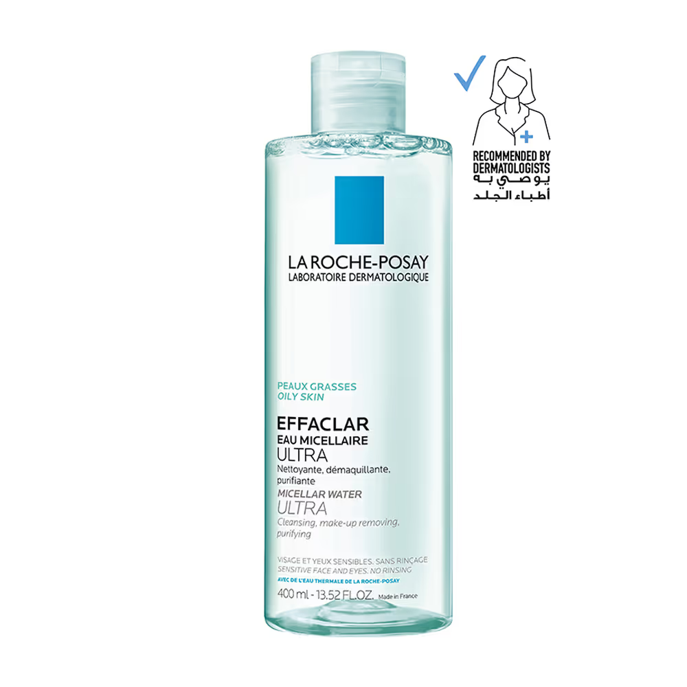 La Roche-Posay Effaclar Micellar Water Makeup Remover for Oily Skin - 400ml