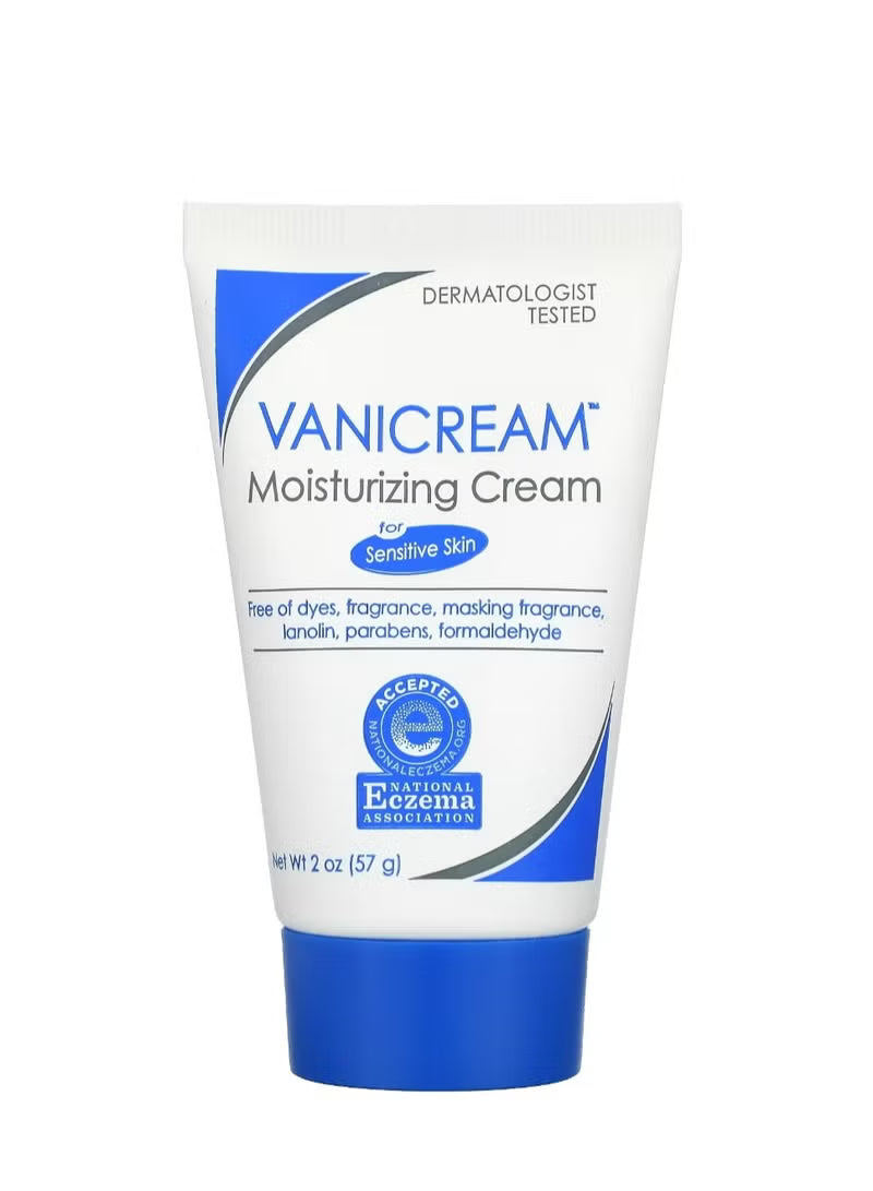 Moisturizing Cream For Sensitive Skin Fragrance Free 2 oz (57 g)
