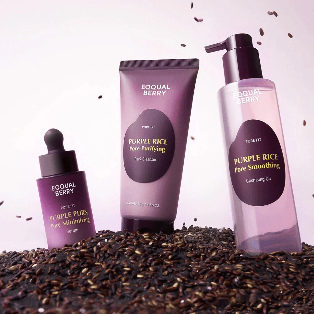 Eqqualberry Purple Rice Pore Purifying Cleanser - 130gm