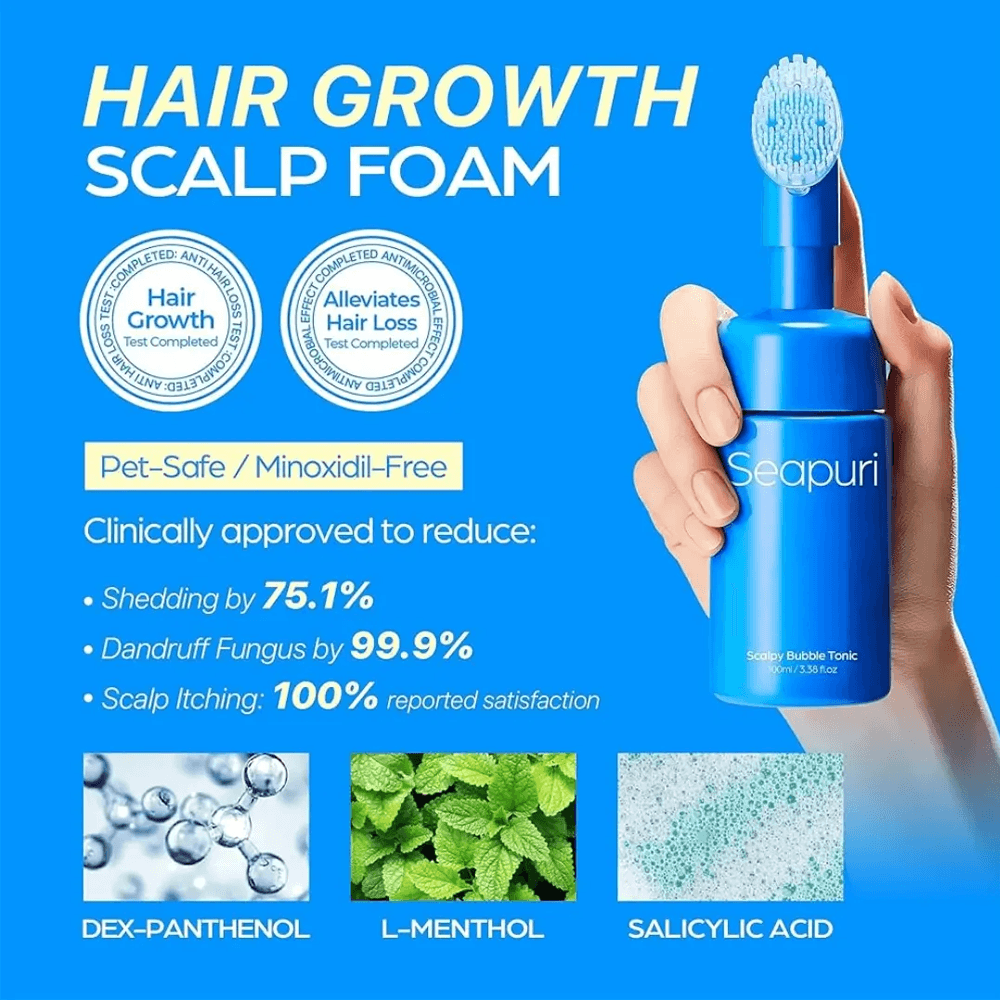Seapuri Scalpy Bubble Tonic For Hair & Scalp - 100ml