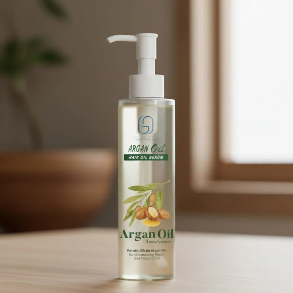 Golden Oasis Argan Oil Hair Serum - 150 ml