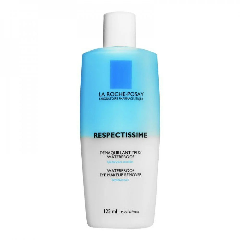 لاروش بوزيه مزيل مكياج العيون ضد الماء 125 مل | LA ROCHE POSAY Respectissime Waterproof Eye Make-Up Remover