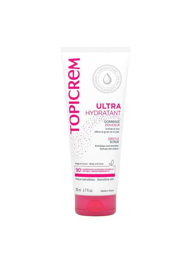 Topicrem Gentle Scrub Face & Body Gel 200 Ml