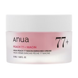 Anua 77+ Peach Niacin Enriched Cream - 50ml