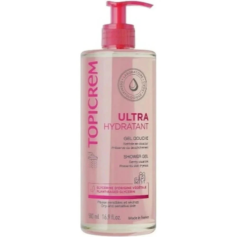 Topicrem Essentials Gentle Cleansing Gel for Body And Hair (500ml)