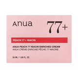 Anua 77+ Peach Niacin Enriched Cream - 50ml