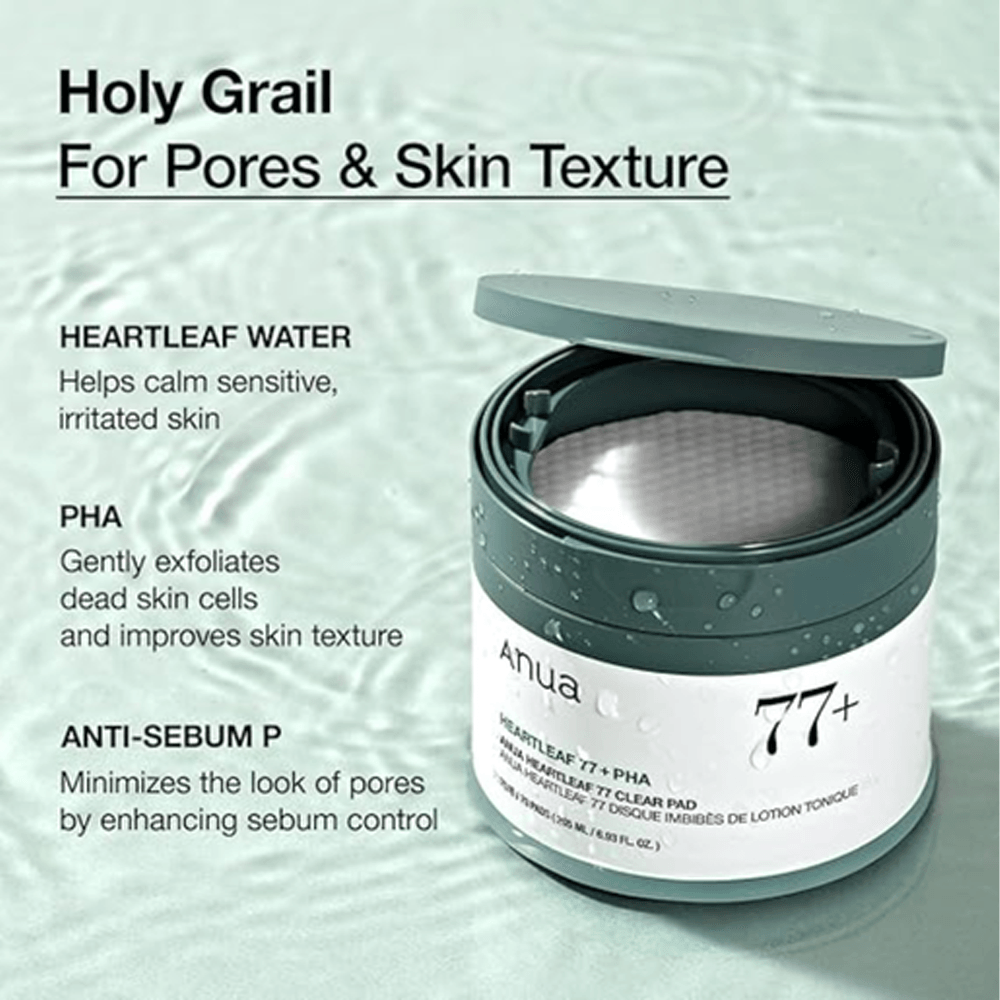 Anua Heartleaf 77% Clear Pad 70 Pads - 205ml