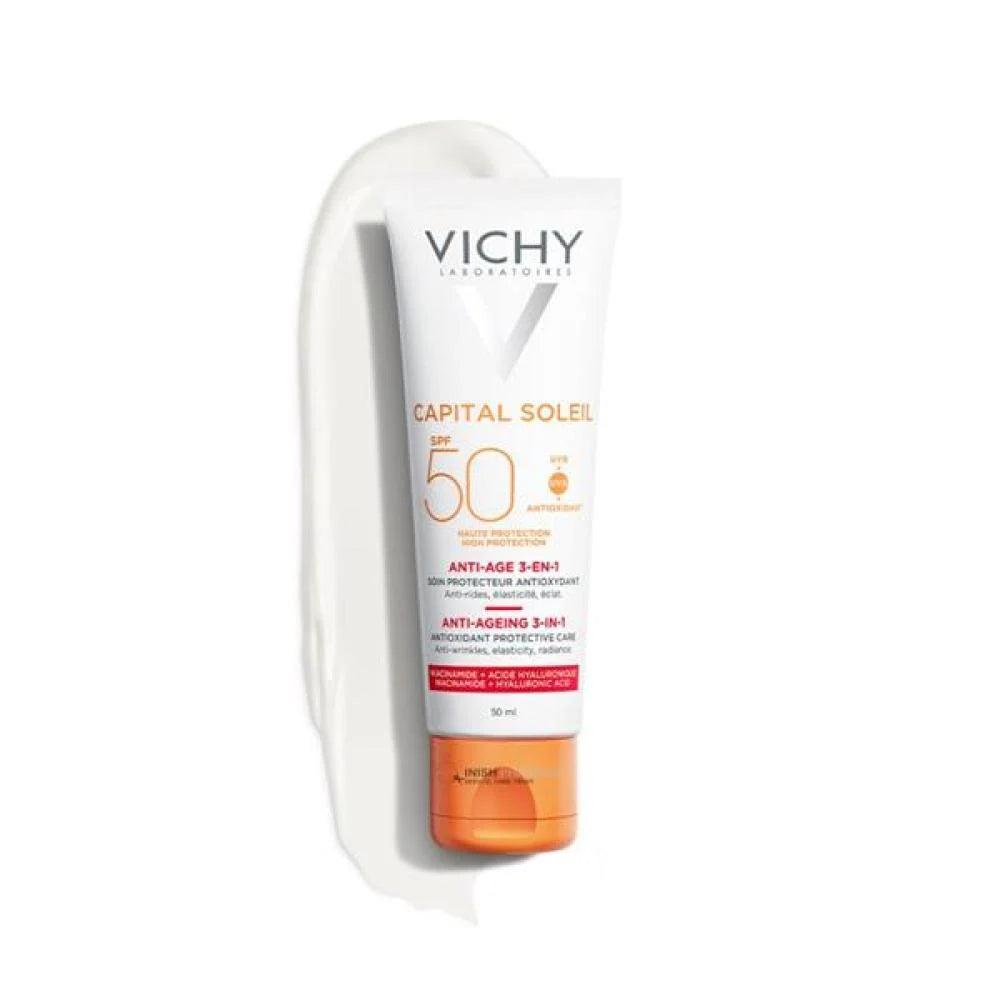 Vichy Capital Soleil Anti-Aging 3 in 1 Sunscreen - 50 ml