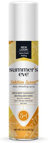 Summer's Eve Tahitian Sunset Deodorant Spray, (2oz)