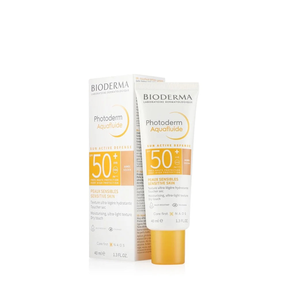 Bioderma Photoderm Aquafluide Sun Active Defense SPF50+ Golden 40 ml