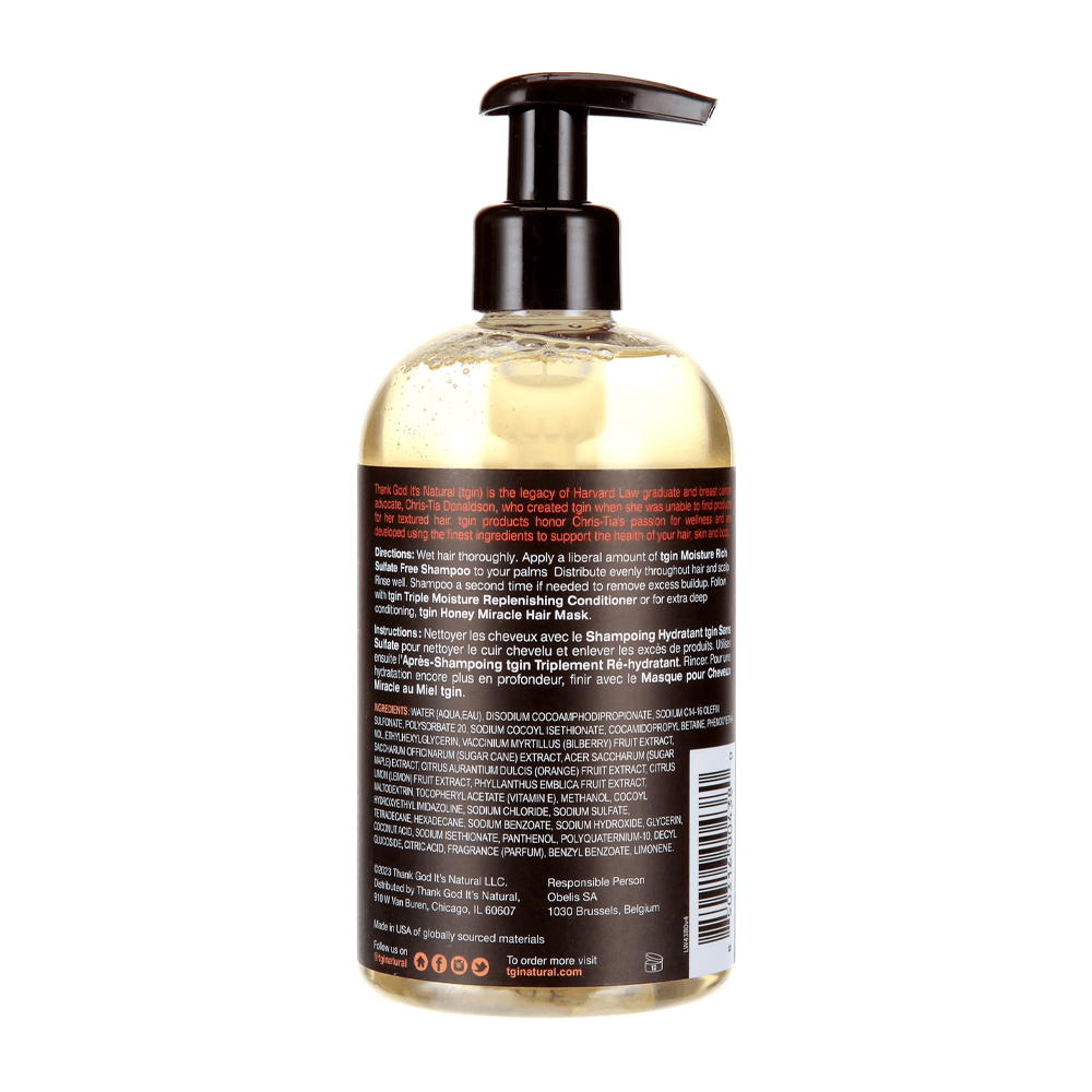 TGIN Sulfate Free Shampoo With Amla Oil And Coconut Oil - 384ml