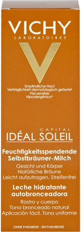 Vichy Capital Soleil Moisturizing Self-Tanner Milk 100 Ml