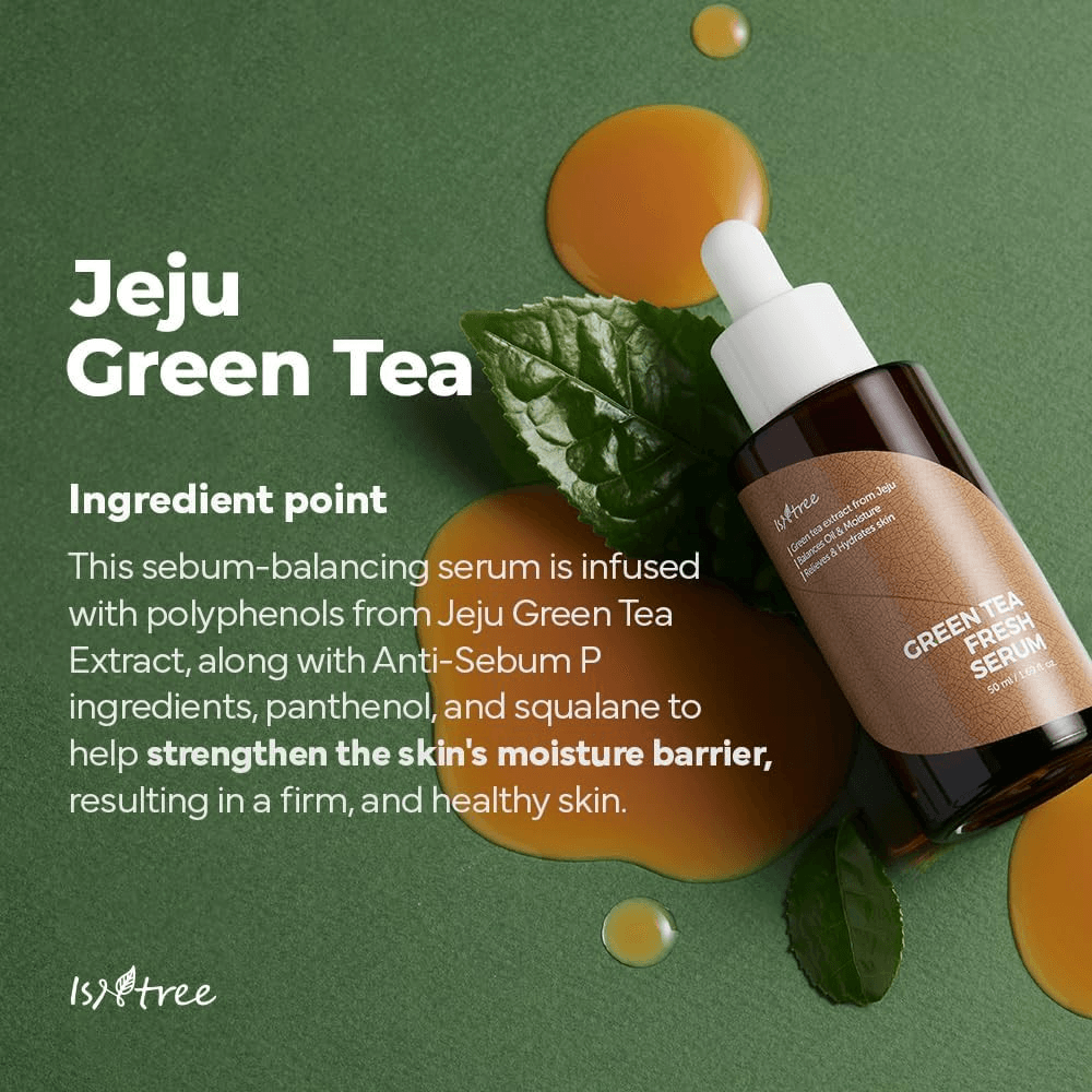Isntree Green Tea Fresh Serum - 50ml