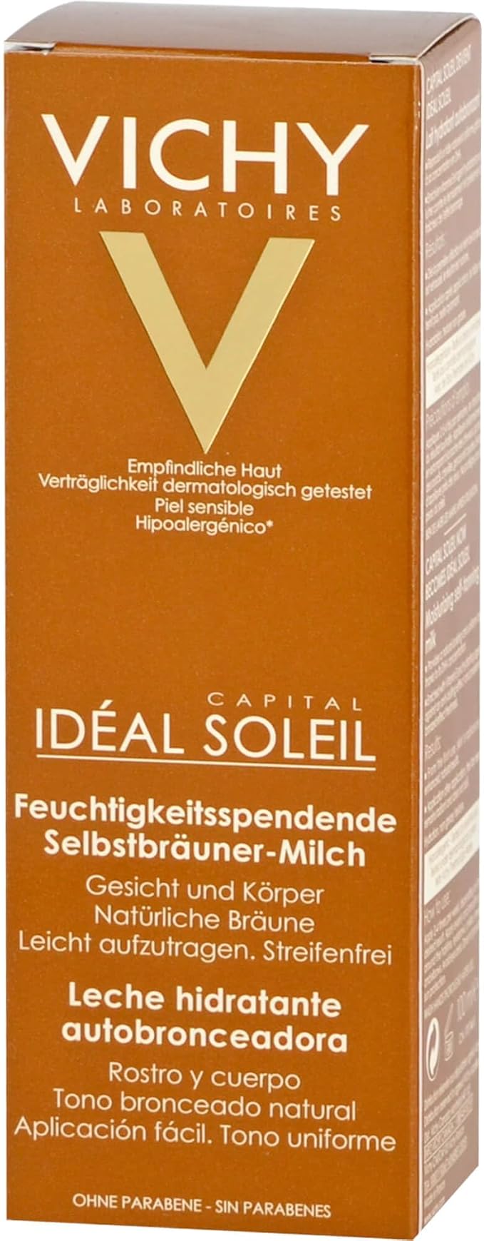 Vichy Capital Soleil Moisturizing Self-Tanner Milk 100 Ml