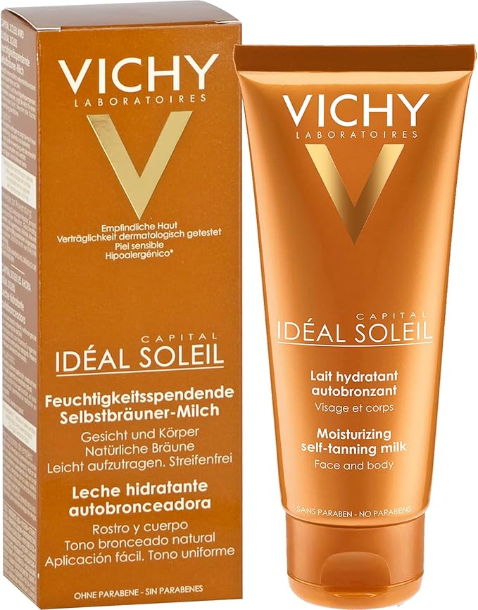 Vichy Capital Soleil Moisturizing Self-Tanner Milk 100 Ml