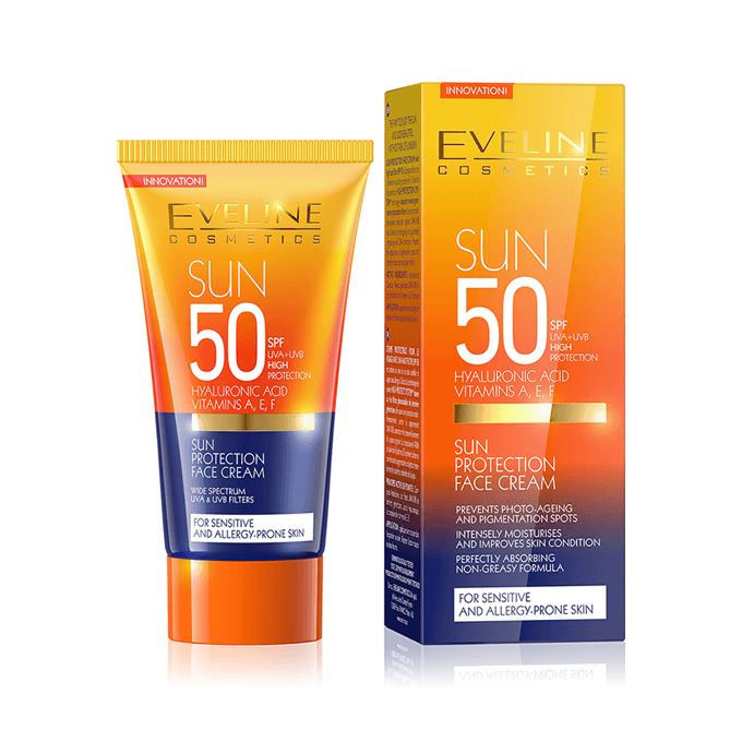 Eveline Sun Protection Face Cream SPF50 - 50ml