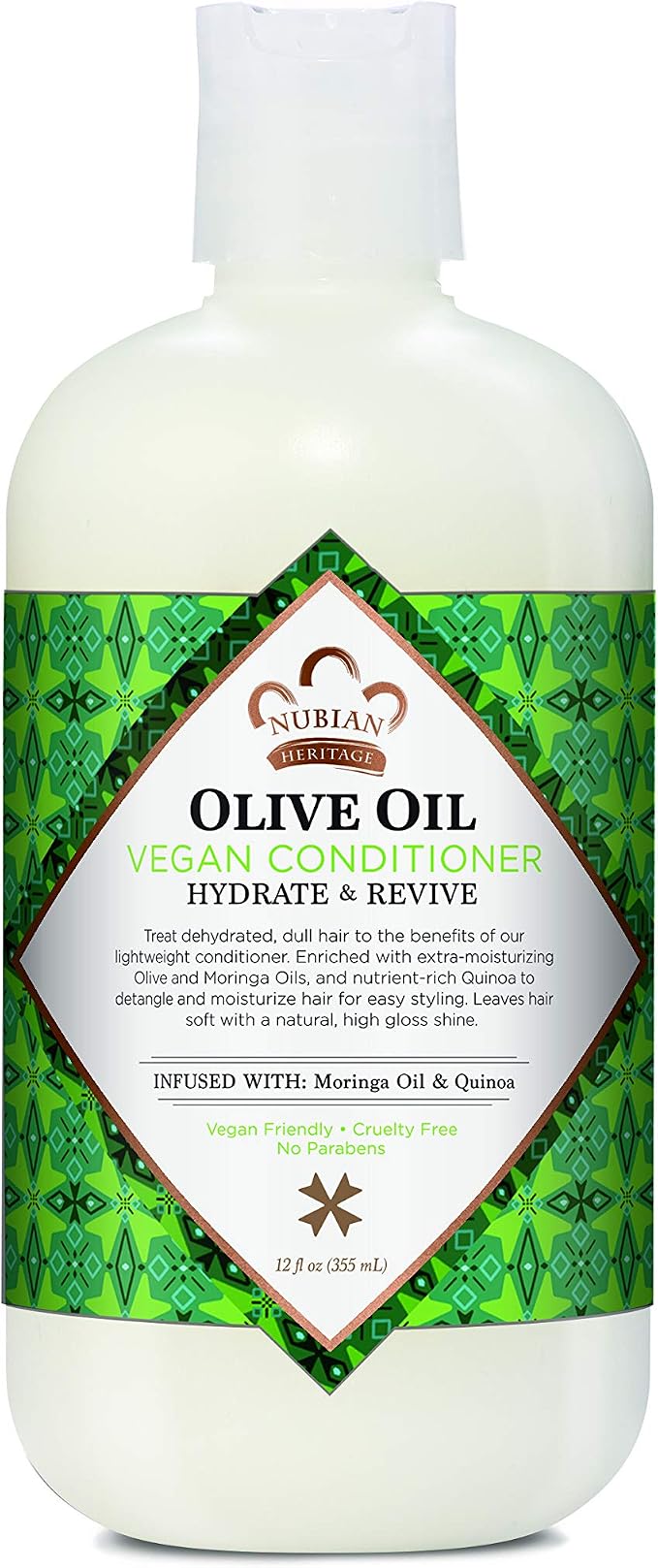 Nubian Cond Olive Oil Vegan-12 Fz