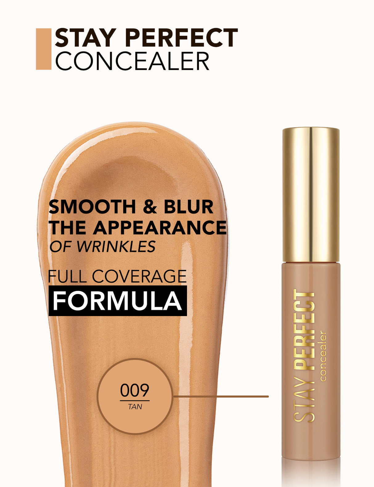 Flormar Stay Perfect Concealer 009 Tan