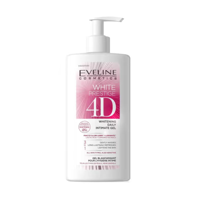 Eveline White Prestige 4D Whitening Daily Intimate Gel - 250ml