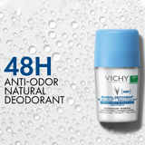 Vichy Mineral 48Hr Deodorant Roll on - 50ml