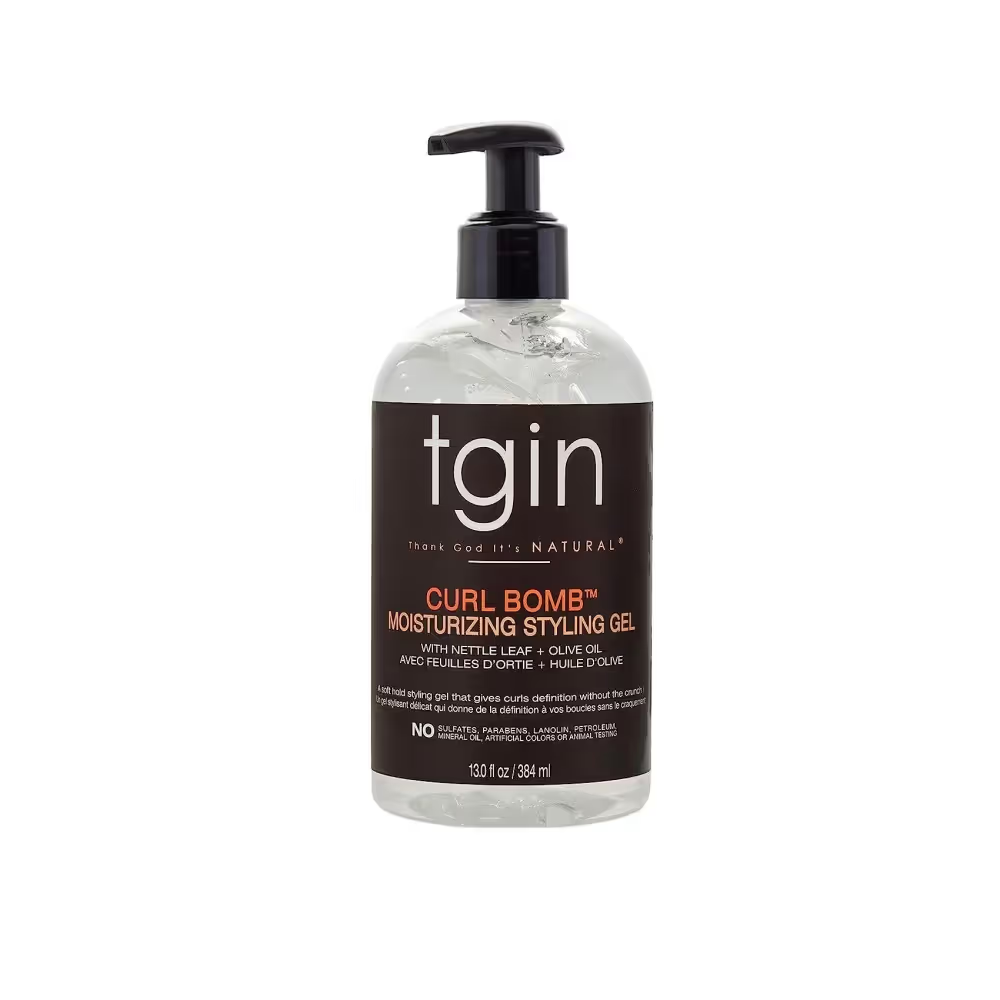 TGIN Curl Bomb Moisturizing Styling Gel For Natural Hair - 384ml