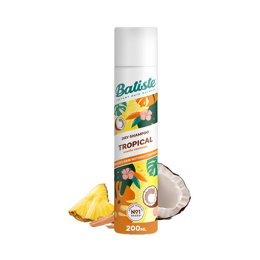 Batiste Dry Shampoo Tropical 200ml