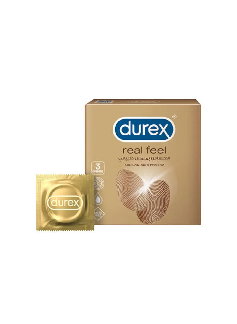 Durex الشعور الطبيعي 3 حبات