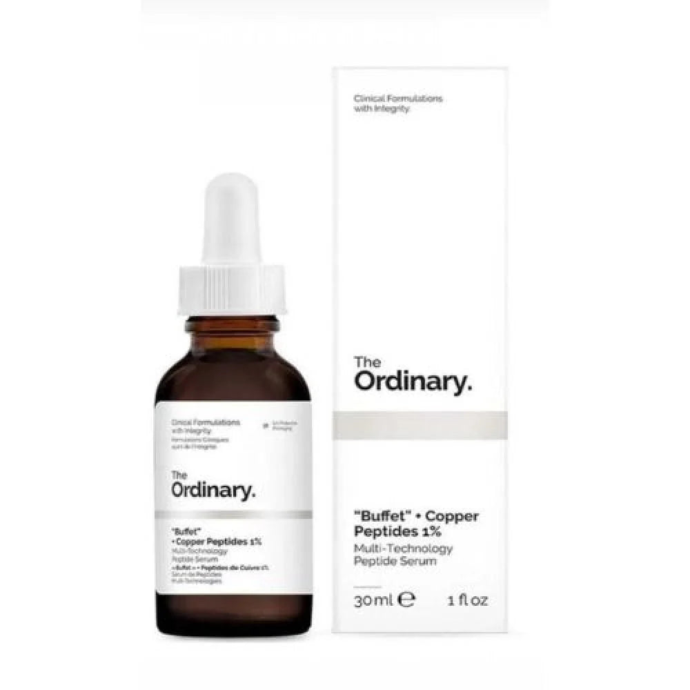 The Ordinary Buffet + Copper Peptides 1% Serum (30mL/1oz)