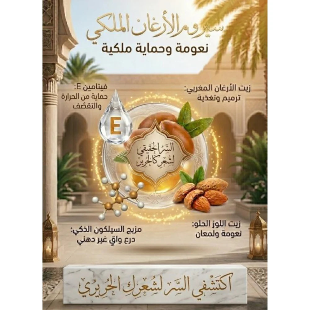 Golden Oasis Argan Oil Hair Serum - 150 ml