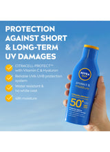 لوشن بروتكت آند مويستشر واقٍ من الشمس بعامل حماية من أشعة الشمس SPF 50+ 200ملليلتر